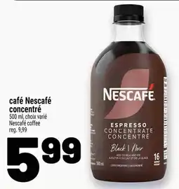 Metro Nescafe espresso concentrate black noir offer