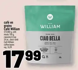 Metro Café William Ciao Bella offer