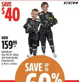 Canadian Tire CCM Star Youth Hockey Protective Kit offer