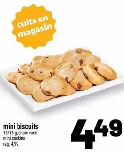 Metro mini biscuits offer