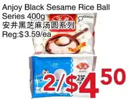 Yours Food Mart Anjoy Black Sesame Rice Ball offer