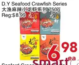 Yours Food Mart D.Y Seafood Crawfish Series offer