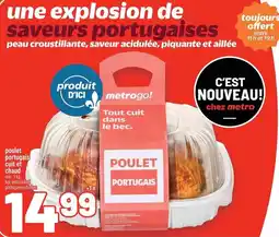 Metro Metrogo! poulet portugais offer