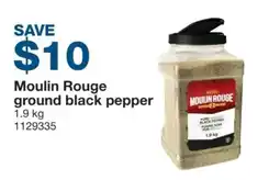 Costco Moulin Rouge ground black pepper offer