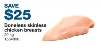 Boneless skinless chicken breasts