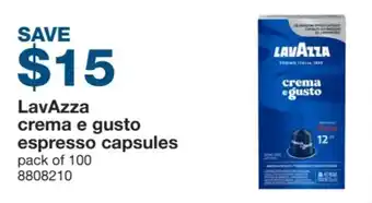 Lavazza crema e gusto espresso capsules