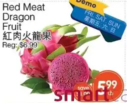 Kings Fair Supermarket Red Meat Dragon Fruit offer