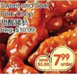 Kings Fair Supermarket Sweet and Sour Pork Chop offer