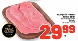 Metro Veau de lait escalope de cuisseau de veau de lait offer