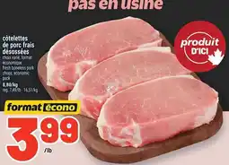 Metro fresh boneless pork chops offer