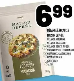 Metro Maison orphée focaccia mix offer