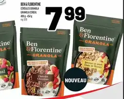 Metro Ben & florentine granola offer