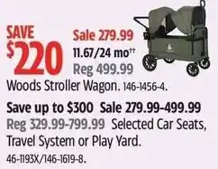 Canadian Tire Woods Stroller Wagon offer