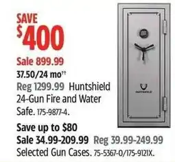 Canadian Tire Huntshield 24-Gun Fire and Water Safe offer