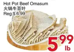 Yours Food Mart Hot Pot Beef Omasum offer