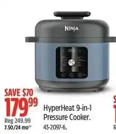 Canadian Tire Ninja HyperHeat 9-in-1 Pressure Cooker offer