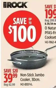 Canadian Tire The Rock Non-Stick Jumbo Cooker offer