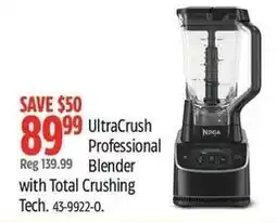 Canadian Tire Ninja UltraCrush Professional Blender offer
