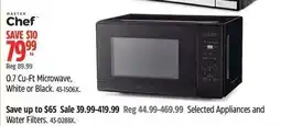 Canadian Tire Master Chef Microwave offer