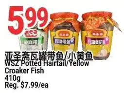SunFood Supermarket WsZ potted hairtail/yellow croaker fish offer