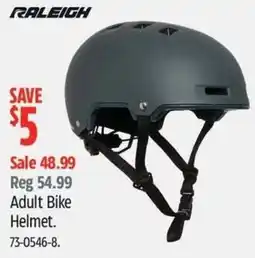 Canadian Tire Raleigh adult bike helmet offer