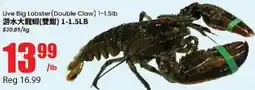 Btrust Supermarket Live Big Lobster (Double Claw) offer