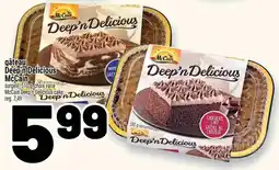Metro McCain Deep'n Delicious cake offer
