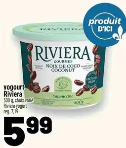 Metro Riviera yogourt offer