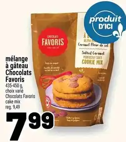 Metro Chocolats Favoris cake mix offer