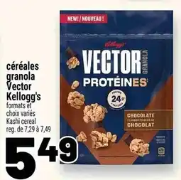 Metro Kellogg's Vector Protéines offer