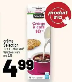 Metro Selection crème à café offer