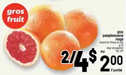 Metro gros pamplemousse rouge offer