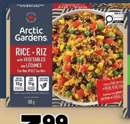 Metro Arctic Gardens rice riz with vegetables offer
