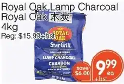 Kings Fair Supermarket Royal Oak lump charcoal offer