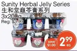 Kings Fair Supermarket Sunity herbal jelly series offer