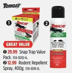 Canadian Tire Tomcat snap trap value pack offer