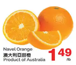 T&T Supermarket Navel Orange offer