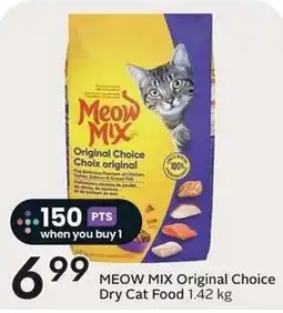 Sobeys Meow Mix Original Choice Dry Cat Food offer
