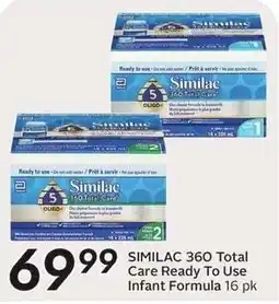Sobeys Similac 360 Total Care Ready To Use Infant Formula offer