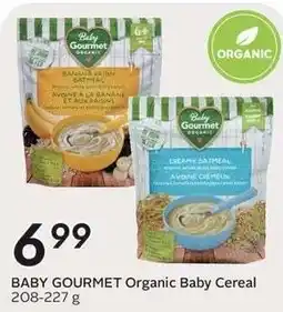Sobeys Baby Gourmet Organic Baby Cereal offer