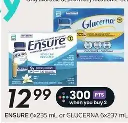 Sobeys Ensure or Glucerna offer