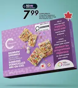 Sobeys Compliments rainbow sprinkle crispy rice squares offer