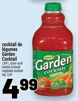 Metro Mott's Garden Cocktail offer