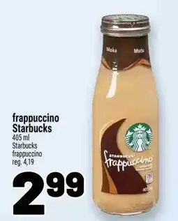Metro Starbucks frappuccino offer