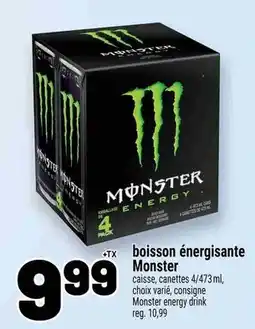 Metro Monster energy drink offer