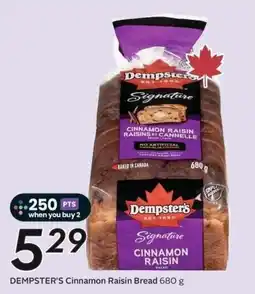 Sobeys Dempster's Cinnamon Raisin Bread offer