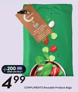 Sobeys Compliments Reusable Produce Bags offer