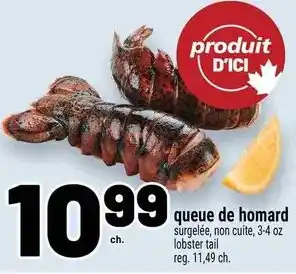 Metro queue de homard offer