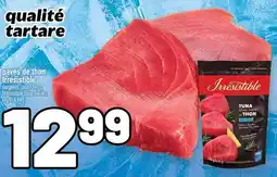 Metro Irresistible tuna steaks offer