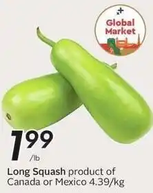Sobeys Long Squash offer